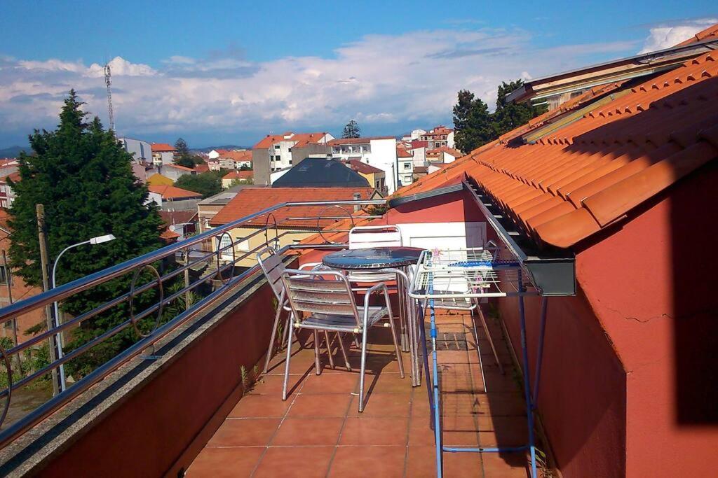 Atico Centrico Con Terraza Y Vistas Al Mar Apartamento O Grove Exterior foto